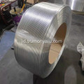 3003 1100 koil tabung aluminium untuk penukar panas